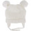 Bonnet bébé à cache-oreilles en maille douce et chaude avec doublure polaire 2