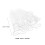 Floral Wrap Flower Wrapping Mesh White 2