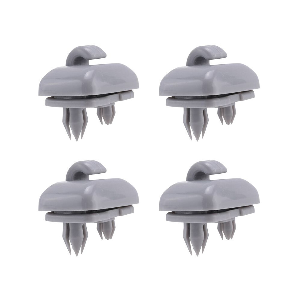 4X Interior Sun Visor Clip Hook For A1 A3 S3 A4 S4 A5 S5 Q3 Q5 Tt Quattro Gray 6032318042902