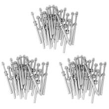 60 Pack Gewinde Terminal Stud Edelstahl T316 Marine Grade Stud End Fitting Terminal für 3/16 Zoll Kabel Deck Geländer Hand Swage