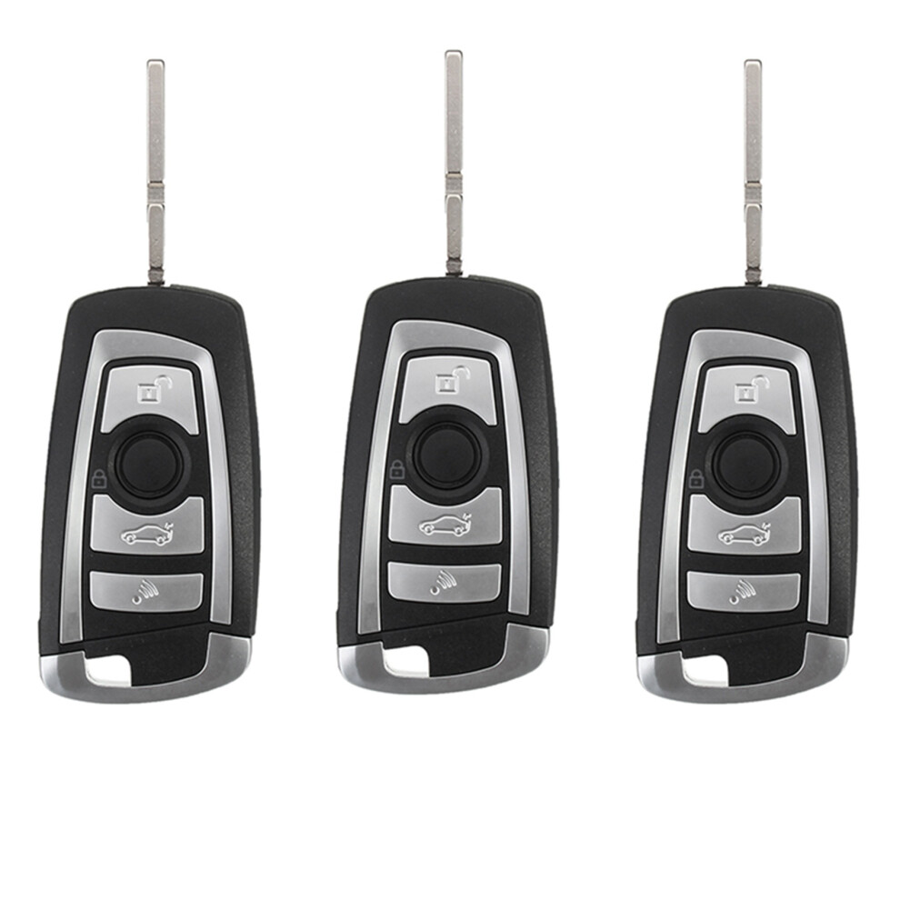 3X 4 Buttons 433Mhz Modified Floding Remote Key Without 7935Aa Id44 Chip For - E38 E39 E46 Control Keyless Pcf7935aa 6132795421419