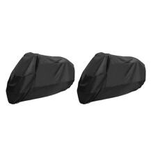 2X Motorcycle Cover Bike Waterproof for -Davidson Outdoor Rain Dust  Motorcycle Cover