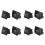 8x Window  Button Covers for - ML GL R Class W164 X164 W251 Power Window Master  Repair Button 1