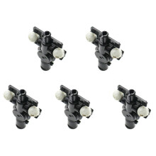 5X Scheinwerfer Wasser SprüH Düsen Wasch Anlage Jet Verbinder Adapter Halter für