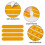 12x Reflective Stickers Waterproof Warning Strip Night Reflective Stickers for  Max G30 3