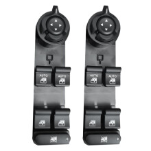 2X Electric Window Master Control Button 735648127 for Renegade Liberty 2016-2023 Left Window Lift