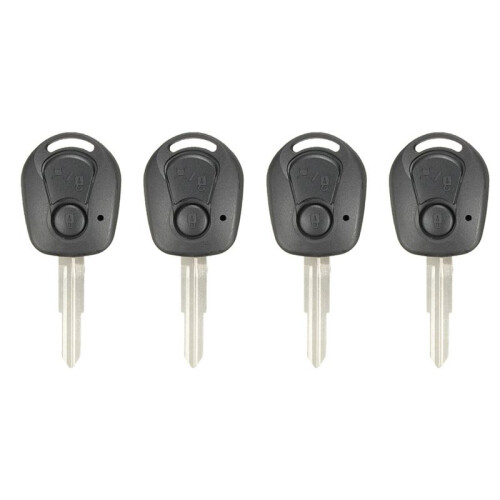 4X Remote 2 Button Remote Key Shell for  Actyon Kyron Rexton