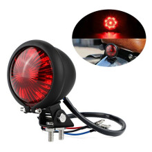 2X Motorrad Heck Licht LED Bremse Leuchte Hinten Für Cafe Racer Bobber Chooper