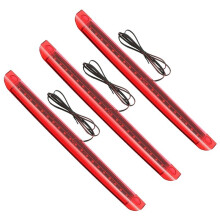 3X Universal Car Motorcycle Red 12V 20 LED 3RD High Mount Brake Tail Stop Light