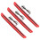 3X Universal Car Motorcycle Red 12V 20 LED 3RD High Mount Brake Tail Stop Light 1
