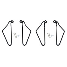 4Pcs Motorcycle Black Saddle Bag Support Rod Mounting Bracket for Sportster Xl 883 1200Travel Bag Bracket