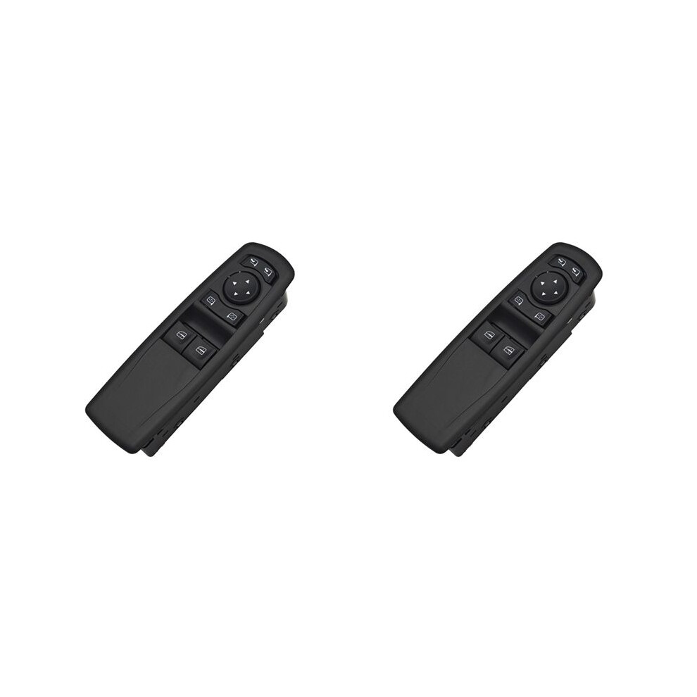 2X Car Power Window Lifter Button 809610009R For Megane Lhd Black 6033382735875