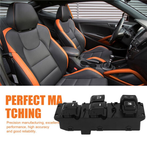 Car Left Side Master Power Window  for  Veloster 1.6L 2012-2017 93570-2V015-4X