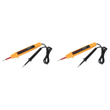 2X Huit en un Testeur de Tension AC 6-380V Détecteur de Stylo Électrique Automatique avec Lumière LED pour Outil de Tension de Test D'Électricien