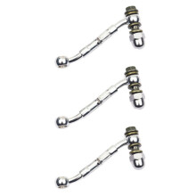 3X Tube D'Extension de Modification de Connecteur de Tuyau D'Huile de Frein Hydraulique de Moto pour