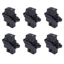 6X Electric Power Window Control Button for Picanto Morning 2011-2016 93575-1Y000
