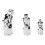 6pcs Ratchet Wrench Socket Converter Sleeve Heads Adapter with Universal Joint Conversion Adapter 6