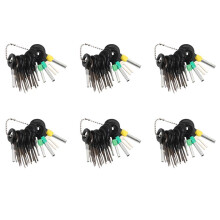 126Pcs Terminals Removal Key Tools Set for Car, Auto Electrical Wiring Crimp Connector Pin Extractor Puller