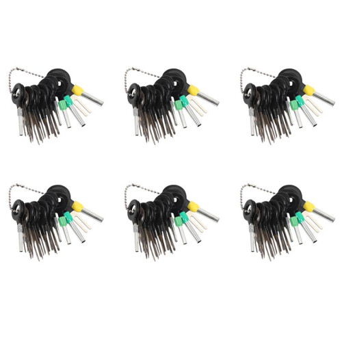 126Pcs Terminals Removal Key Tools Set for Car, Auto Electrical Wiring Crimp Connector Pin Extractor Puller