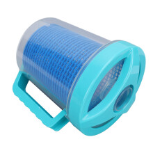 Pool Leaf Canister with Mesh Basket, 25x16cm, Plastic, R211084