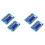4Pcs 3 Channel PWM Pulse Generator Adjustable Frequency Square Wave Rectangular Wave Signal Generator Module 1
