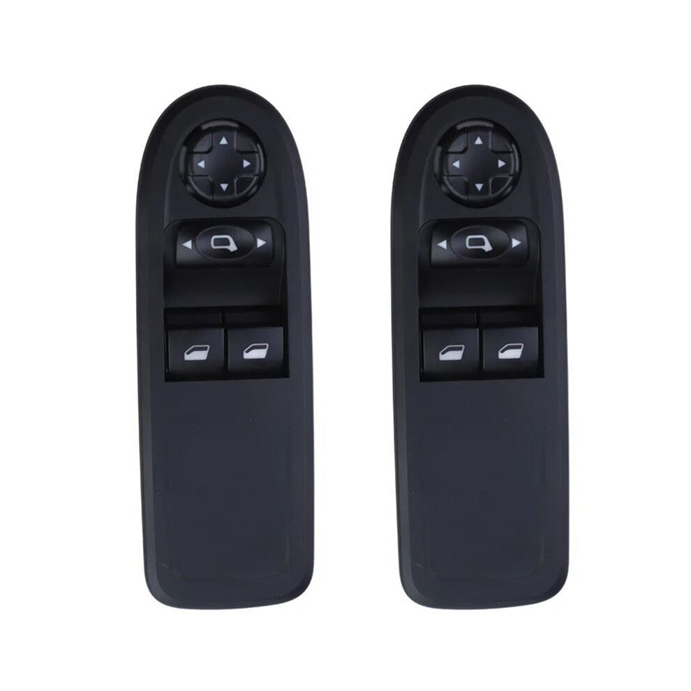 2X 96647495Xt Master Power Window For C1, C3 For 207 Black 6033939289738