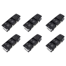 6X Nouveau Commutateur de Fenêtre Électrique de Commande de Vitre Électrique 1669054400 pour - X156 W176 W246 X166 GLS Gla Classe une
