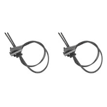 4x Cavi In Vetro per Tettuccio Apribile Nero per Cooper F55, 56 e 60 2017-2020 54107379616 54107379616 Accessori per Auto