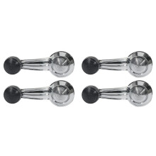 2 Pair Set Chrome Door Window Crank Handle for   Chevy Olds  1732326 20348200