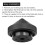 Eliminator Trolling-Motor Propellermutter Kompatibel mit MotorGuide GFEL--BK-DP G-Force Motor Propellermutter 6