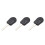 3X Uncut Replacement 3 Button Car Remote Key Keyless Shell Case for  E31 E32 E34 E36 E38 E39 E46 Z3 1