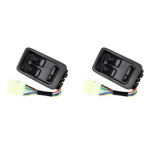2X Interruptor Mestre da Janela Elétrica Do Lado Do Motorista F100-66-350C para RX7 RX-7 FD3S FD JDM RHD