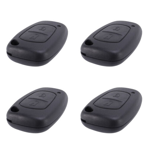4X Remote 2 Button Key Fob Case for   Movano/Vivaro  Trafic
