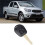 2X 2 Buttons Remote Key Shell for  Actyon Kyron Rexton Uncut Blade Key Fob Cover Case Replacement ,A 4