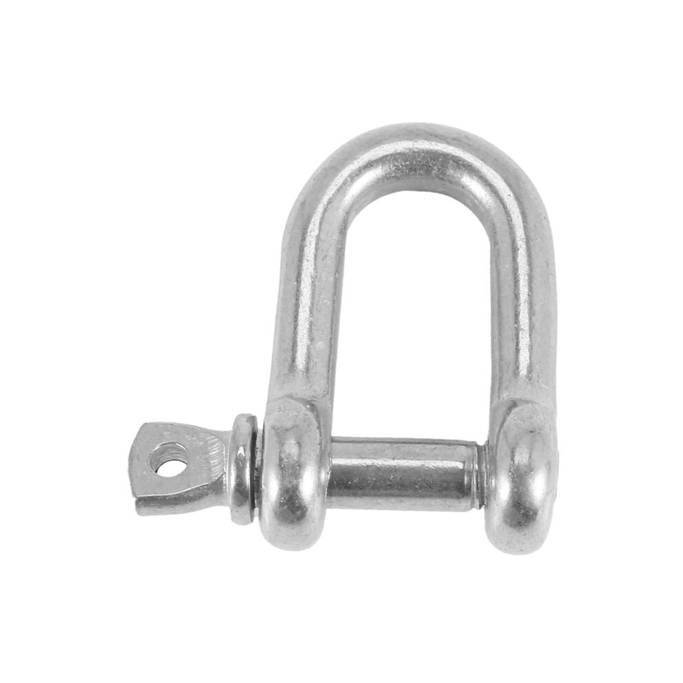 304 Stainless Steel Screw Pin D Style Chain Dee Shackle 4Mm For Rigging M4 Pack Of 12 6031805661732