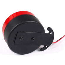 4X 12V-24V 105DB Auto Warning Siren Sound Signal Backup Alarms Horns with LED Beep Reverse Air Horn for the Car