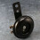 3X Corno Elettrico 6V Nero Mount per Auto, Moto, Camion 1