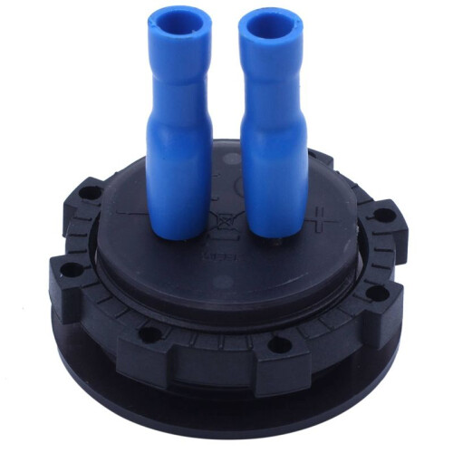 5X 5V-25V  Voltmeter LED Digital Display Panel Mounted Round Waterproof Car Motorcycle Car 2