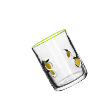 Glass Cup For City Professionals Easy To Cleaning-lemon