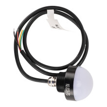 24V LED-Warnleuchte rund wasserdicht 70 cm 3 Farben