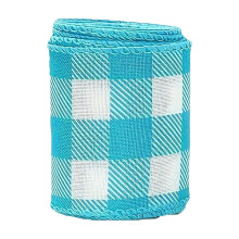 Oster-Frühlings-Pastell-Drahtbandrollen, 5 Yards – Hasenmotiv, dekoratives Geschenkpapier- und Bastelband, passend zu festlicher Dekoration