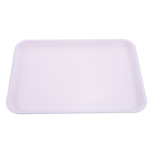 Plateaux de classe en plastique blanc (1 pièce)