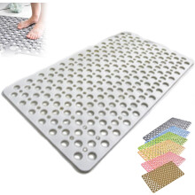 Tapis de douche Casa and Beyond, tapis de baignoire antidérapant lavable, facile à nettoyer pour la salle de bain, tapis de bain antidérapant pour