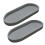 Dekorative Silikon-Kosmetiktabletts, 2er-Set 1