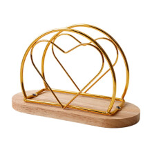 Porte-serviettes en métal, support vertical en fer pour table, organisateur de comptoir de cuisine, distributeur de serviettes de cocktail, support