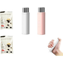 Portable Floss Dispenser with 100 PCS Dental Floss Picks, Refillable Case for Travel, Home, Hotels – Compatible with Standard Floss