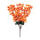 Alla hjärtans dag blombukett orange vasfyllning 1