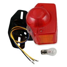 3X Motorrad Bremse Heck Licht Heck Licht Montage mit GlüHbirne für  CT70 CT90 CT125 XL70 CL70 CL90 Jialing JH70