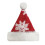 Christmas Santa Hat Soft Snowflake Plush Hat1pc 1