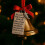 Gold Bible Verse Bell Ornament 1